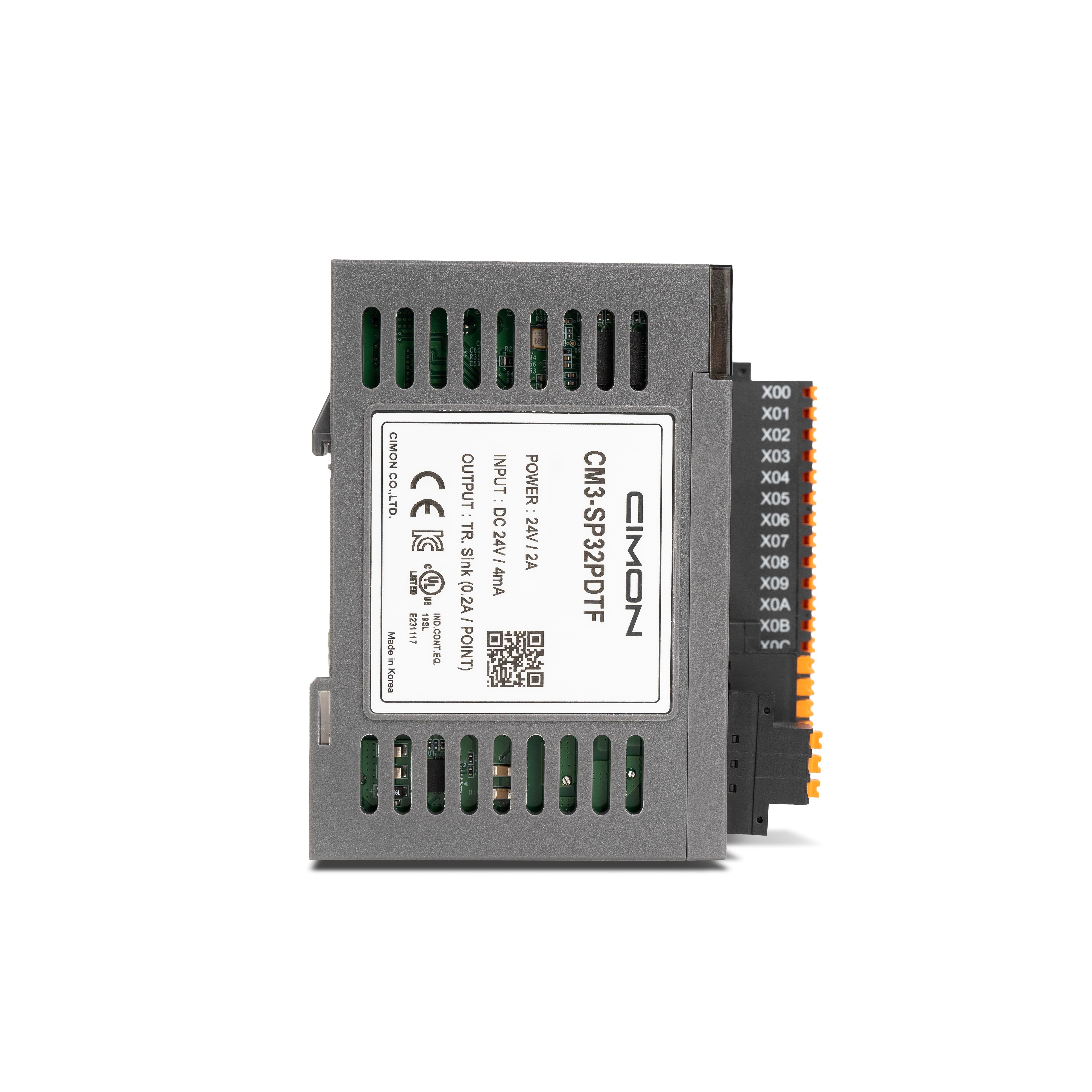PLC-S Plus CPU Module (32 I/O, Source/Sink Output)