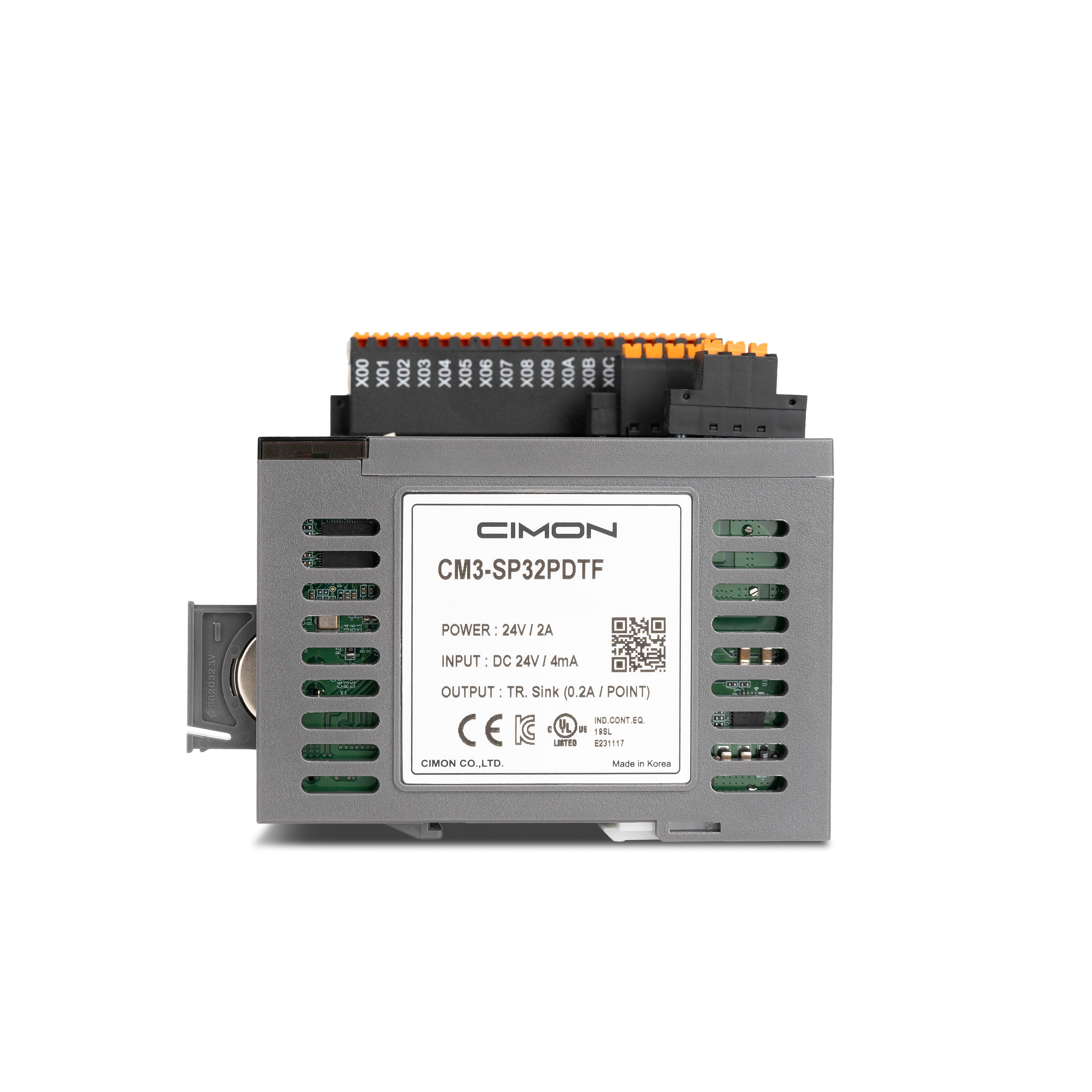 PLC-S Plus CPU Module (32 I/O, Source/Sink Output)