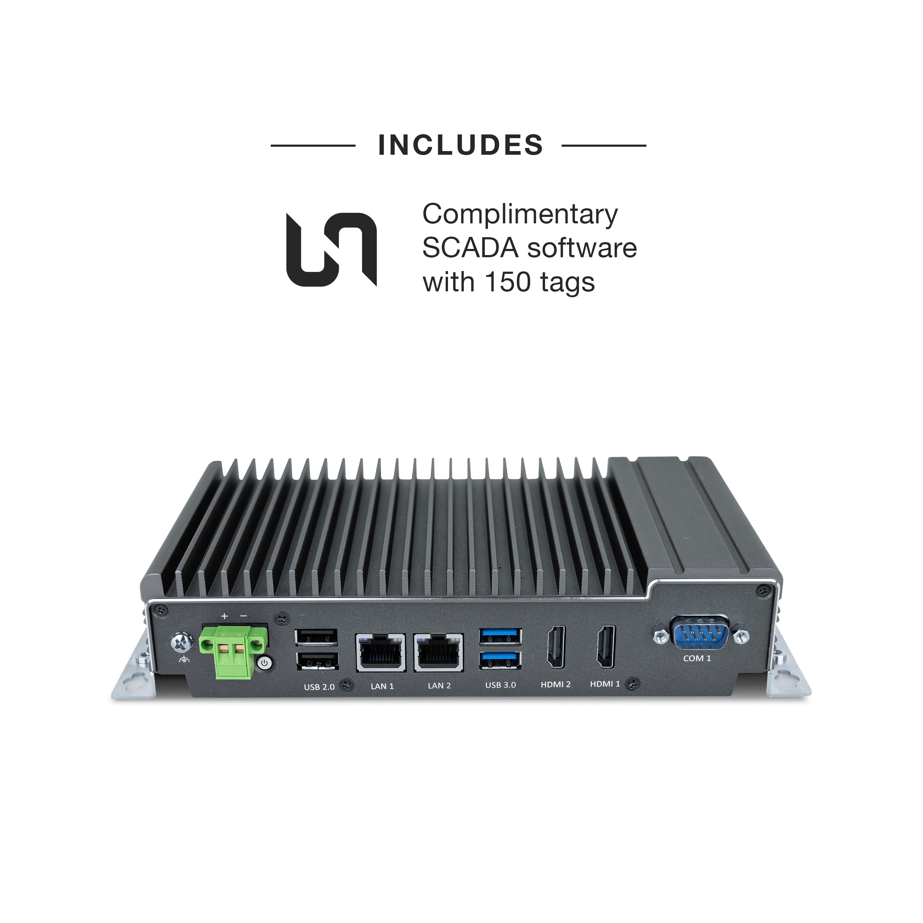 Intel Celeron J3455 Fanless Industrial Box PC