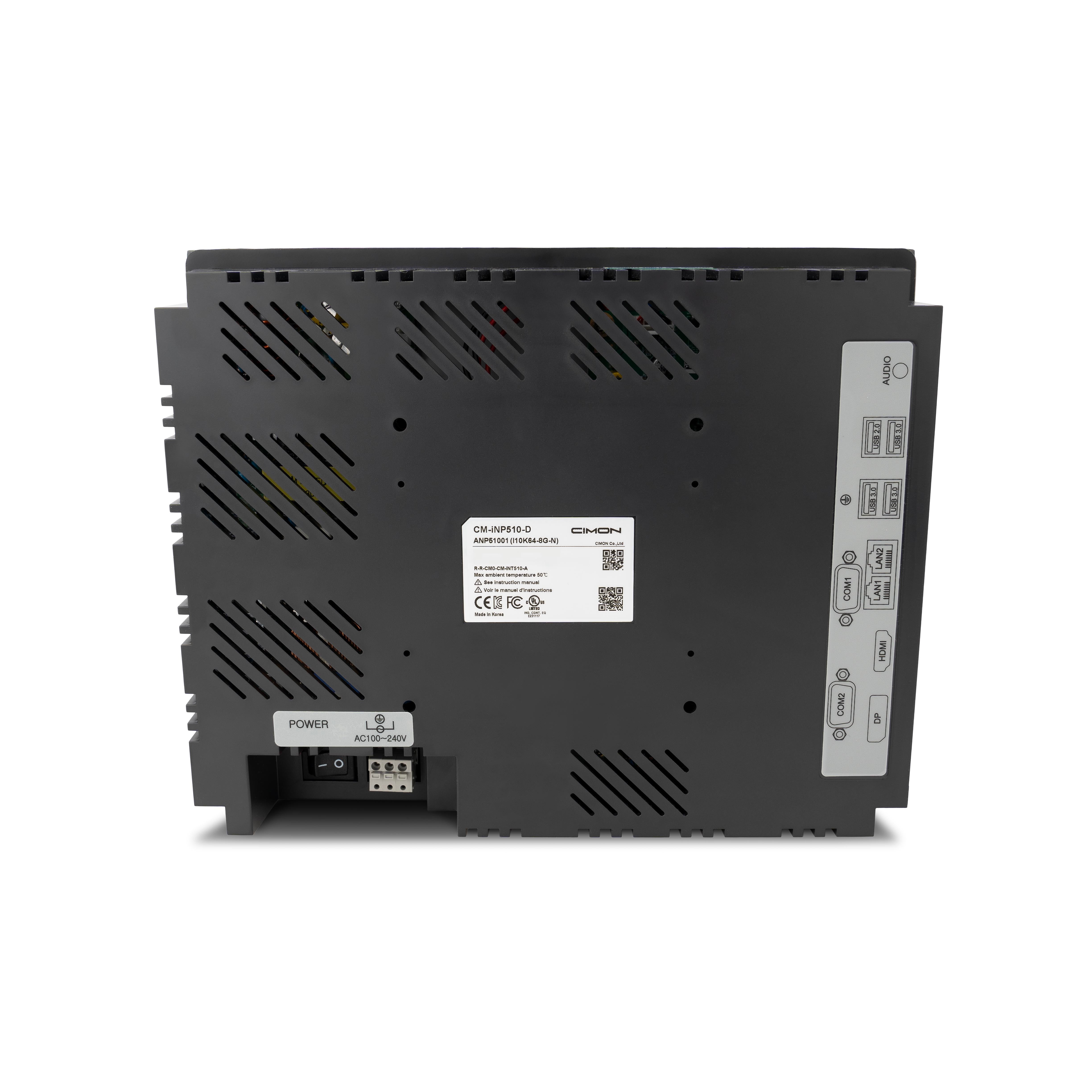 10 Inch Intel Celeron J6412 Fanless Industrial Panel PC