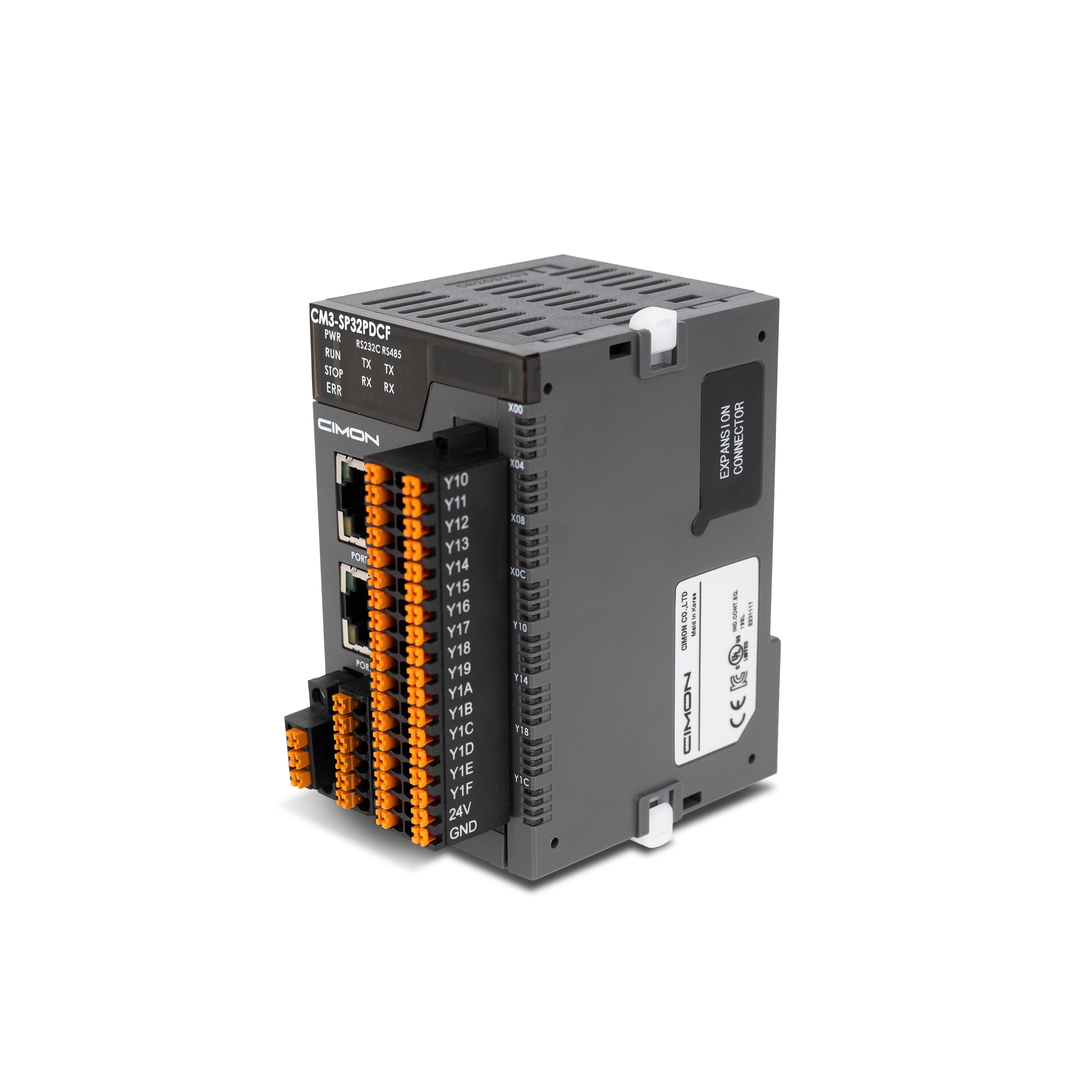 PLC-S Plus CPU Module (32 I/O, Source/Sink Output)
